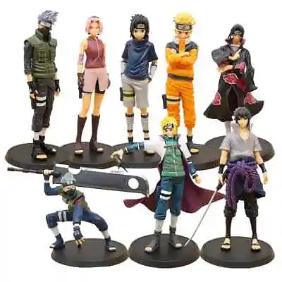 Anime Naruto Figure Uchiha Itachi Sasuke Pain Kakashi Naruto Shippuden Action Fi • $21.21