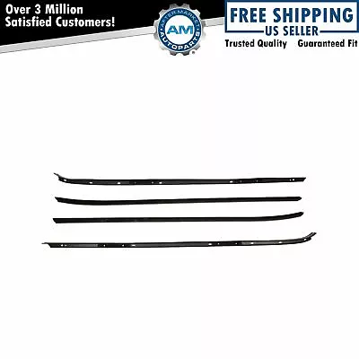 Window Sweeps Felts Kit Set Of 4 For 70-81 Camaro Firebird Trans Am Decor Trim • $106.89