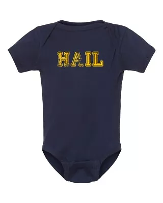 Michigan Wolverines Fan HAIL Baby Bodysuit • $9.98