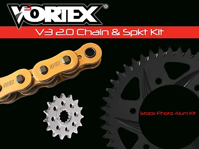 Yamaha YZF-R6 06-18 Vortex 520 Chain And Sprocket Kit 15-47 Tooth CKG6312 • $189.51