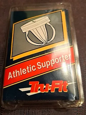 Vintage 1979s-80s TRU-FIT 372 Mens Athletic Supporter Jock Strap-med (32-38”)NOS • $53.98