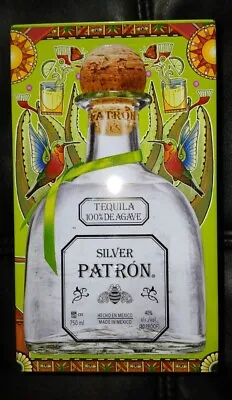 Limited Ed 2023 Sergio Perez F1 Driver Patron Tequila Silver Bee Collectible Tin • $8