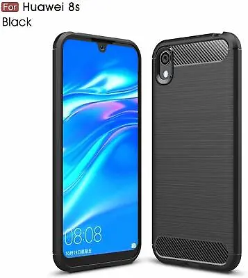 For HUAWEI Y5 2019 Shockproof Protective Carbon TPU Back Cover Anti Knock Case • $6.99