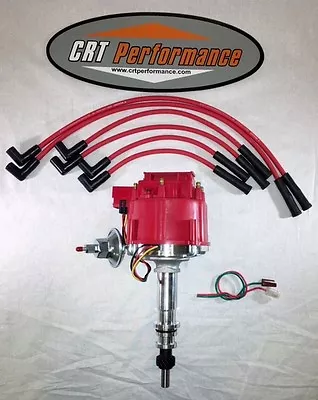 FORD Inline 6 Cylinder 64-83 170200250 HEI Distributor RED + USA Plug Wires  • $159.99