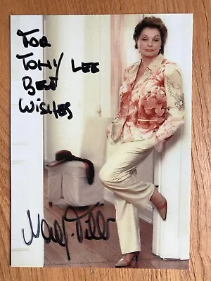 Nadja Tiller Actress 6x4 Colour Signed Autographed Photograph • $24.89