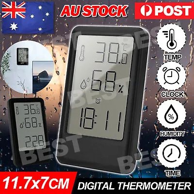2024 Digital Thermometer Humidity Meter Room Temperature Indoor LCD Hygrometer • $9.95