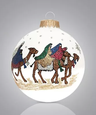 Christmas Ball Ornament  The Three Kings Ornament.  Free Shipping • $29.99