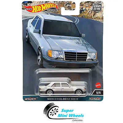 Hot Wheels Car Culture Mercedes-Benz 500 E Silver • $5.99