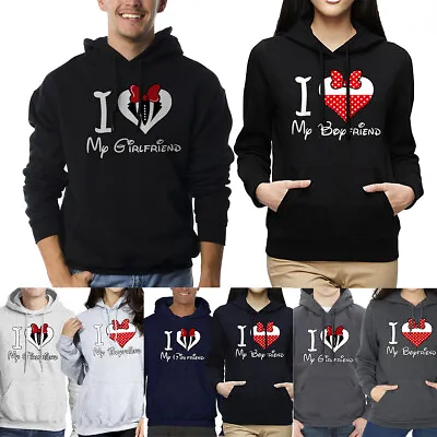 Nwt Valentine's Day Cute His & Hers Love Couple Matching Hoodie Sweatshirt Set • $20.39