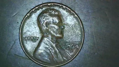 1964-D Lincoln Penny L Error On Rim Errors Obv And Rev- TNTM. Capsule Included • $149
