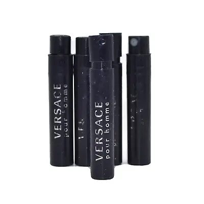 Versace Pour Homme Eau De Toilette Spray Set Of 5 Vials -0.03 Fl.oz Each  • $15.29