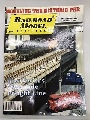 Railroad Model Craftsman Magazine September 1996 Vol 65 No 4 Ron Parisi's West Y • $15.93