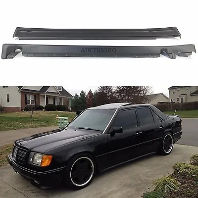 Full Side Skirt Valance Panels Set (Fits Mercedes Benz W124 Sedan And Wagon AMG) • $299