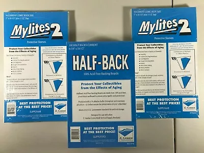 $63.95 • Buy E. Gerber Mylites2 & Half-Back Current Size (100pcs) Set 700M2/675HB