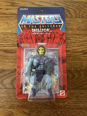 Motu Commemorative SKELETOR SIGNED BY 80s Voice Actor Alan Oppenheimer • $200