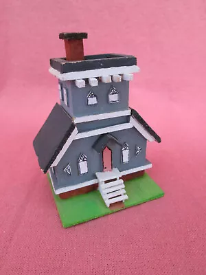 Handmade Miniature Wood Dollhouse School Or Church • $13