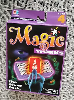 NEW Vintage Milton Bradley Magic Works The Ghost Deck 1995 Magic Trick • $42