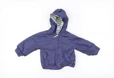 Zipzap Boys Blue Jacket Coat Size 9-12 Months • £5.25