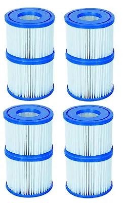 8 Pack Filter Cartridge Lay Z Lazy Hot Tub Spa Filters For All Lay Z Spas ONLY • £23.99