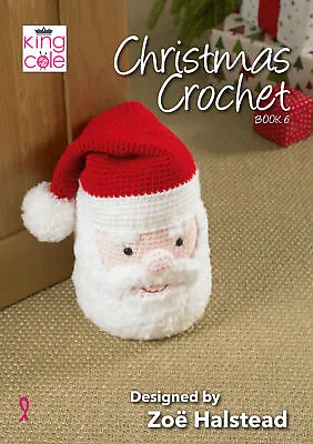 £7.80 • Buy King Cole Christmas Crochet Book 6 Bunting Amigurumi Toy Tea Cosy Doorstop