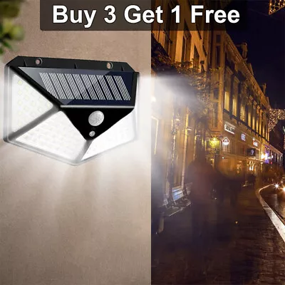 100LED Security Detector Solar Spot Light Motion Sensor Outdoor Floodlight Lamp • $5.95