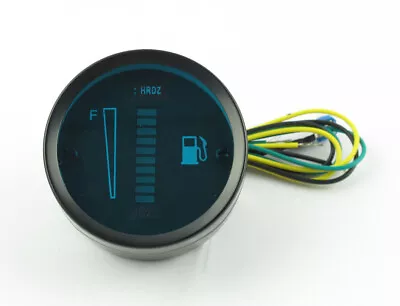 Universal 2  52mm Car Motorcycle Fuel Level Meter Gauge LED Display Digital 12V • $13.29