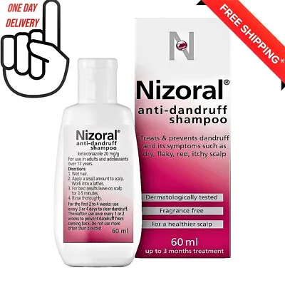 £8.98 • Buy Nizoral Anti Dandruff Shampoo 60ml