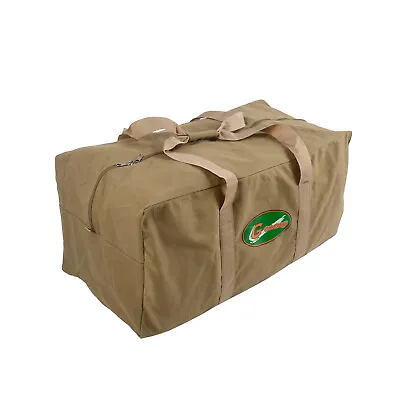 Camping Tool Canvas Carry Bag Storage 140L Large 4WD Travel Tent Peg Rope Tools • $71.50