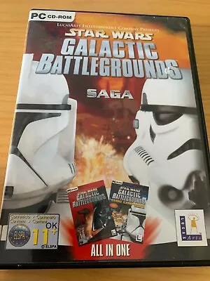 £6.99 • Buy Star Wars Galactic Battlegrounds Saga (PC GAME) All In One