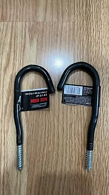 NEW 2PC Tool Shop 6  Vinyl-Coated Screw-In Bike Hook  75IB • $7.95