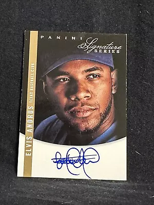 2012 Panini Signature Series Elvis Andrus AUTO #96/99 Signed Rangers • $14.99