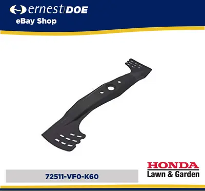 Honda Lawn Mower Blade | 72511-VF0-K60 | Genuine Honda | HRD536 • £33.85