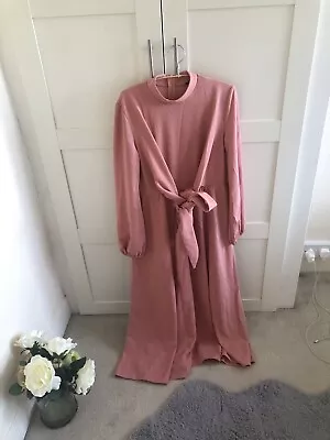 ASOS Type Pink Maxi  Dress Size 12 Worn Twice In Excellent Condition • £7.90