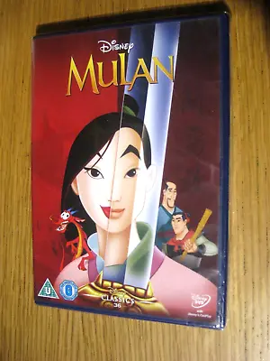 Mulan (DVD) - Disney Classics 36 - BRAND NEW & SEALED • £3.20
