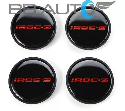 New Set Of 4 Red 85-87 Chevrolet Camaro Iroc Z Z28 16 Inch Wheel Hub Center Caps • $64.95