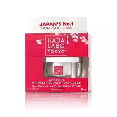 Hada Labo - Anti-Aging Day Cream - Wrinkle Reducer - Super HA Retinol - 50 Ml • $59