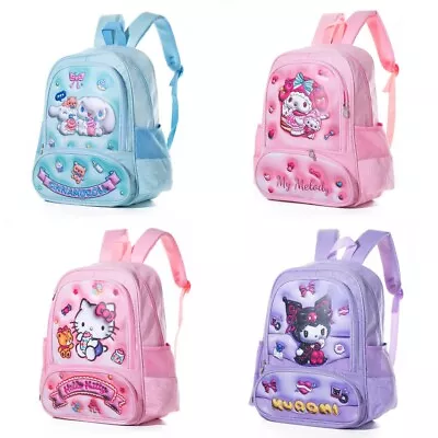 2024 New Girl Gift My Melody Kuromi Hello Kitty Backpack Satchel Shoulder Bag AU • $35.99