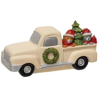 BB Christmas Decor - Vintage Truck With KItty Cats • $19.95