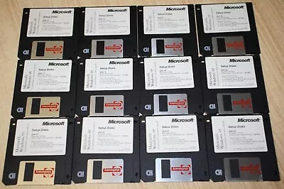 Microsoft Windows 95 Setup Disks - Disk 13-24 • $29.99