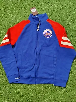 Mitchell & Ness New York Mets Track Jacket Men's Small NWT MSRP $100 • $59