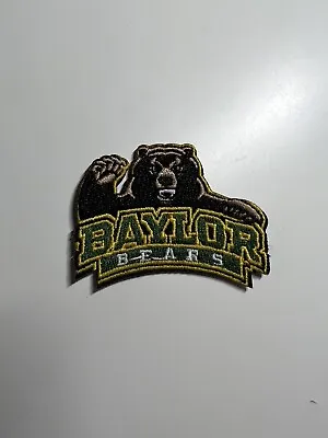 Baylor Bears Primary Logo Embroidery Iron On Patch • $4.95