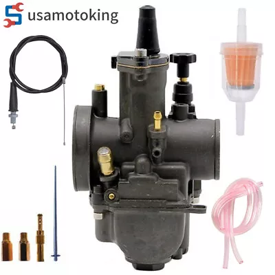 PWK34 34mm Carburetor With Throttle Cable For Yamaha Blaster YFS200 YFS 200 • $39.99