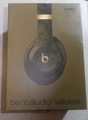 Beats Studio3 Wireless Noise Cancelling Headphones Camo Collection Forest Green • $299.95