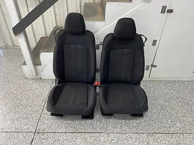 2018-2023 Ford Mustang GT Black Cloth Seats Coupe Front Power Seats - OEM • $400