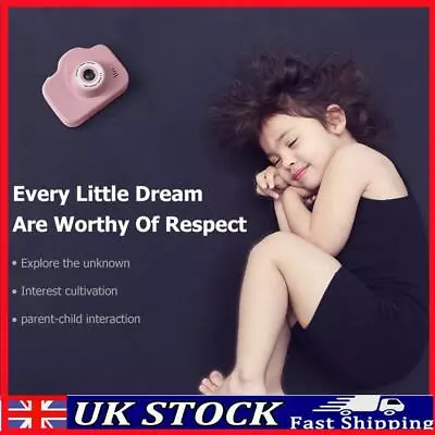 Mini Camcorder Toy Portable Digital Video Camera For Children Gifts (Pink) • £12.44