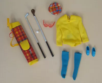 Vintage Mod Barbie: Golfing Greats #3413 Missing Skirt 1971-72 Sunglasses Hat • $24.95