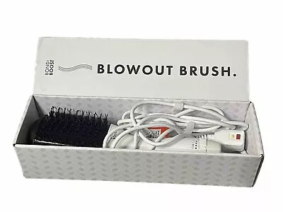 Bondi Boost Womens Blowout Brush Electric Styling Tool Hair Dryer & Brush White • $24.99