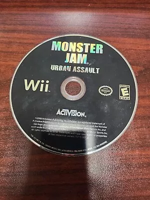Monster Jam: Urban Assault (Nintendo Wii 2008) NO TRACKING - DISC ONLY #A1658 • $6.30