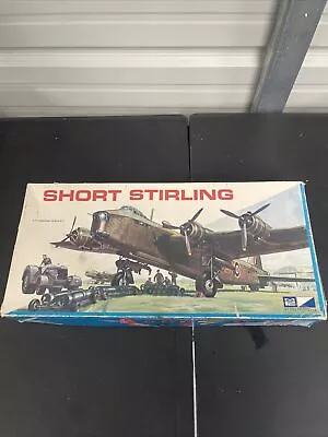 1/72 Scale Airfix British Short Stirling Bomber Airplane Kit Vintage Antique Toy • $23