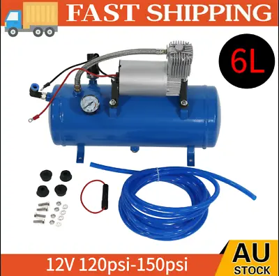 Air Compressor 150PSI 6L 23A Electric Portable Inflator Direct Tank Pump Oil • $124.99